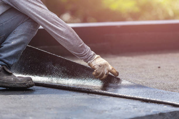 Professional Waterproofing technician working in Magnolia, OH